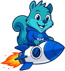 Rocket launch icon